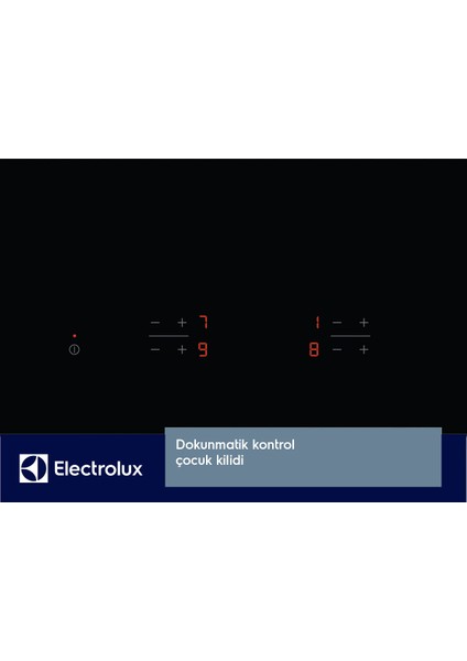 EHF6240IOK 59 cm Elektrikli Ankastre Ocak