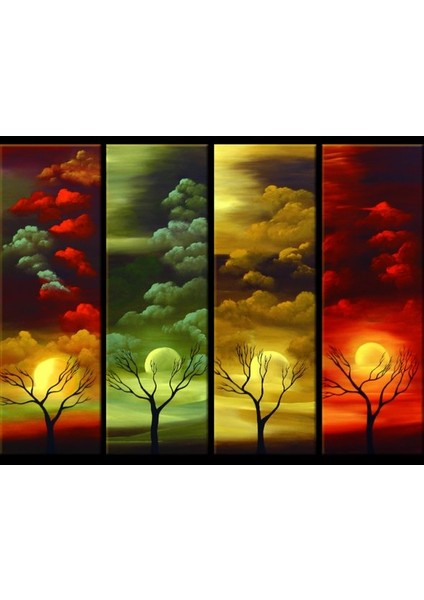 When Seasons Collide Yağlıboya Tablo