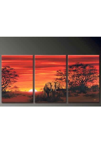 Red African Yağlıboya Tablo