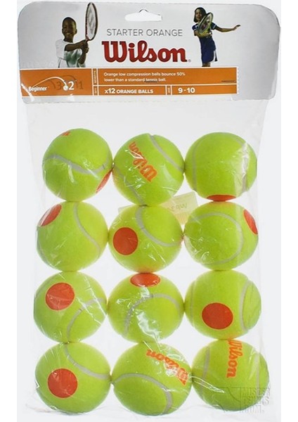 Wılson Starter Orange T Tenis Topu 12 Pack Wrt137200