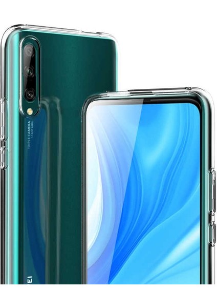 Huawei P Smart Pro 2019 Kılıf Süper Silikon Yumuşak Arka Koruma Şeffaf fiyatları