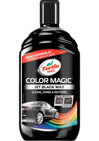 Turtle Wax Jet Black Renkli Cila Siyah 500 ml