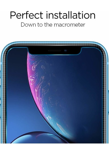 iPhone 11 / iPhone XR Cam Ekran Koruyucu Kolay Kurulum AlignMaster Glas.tR (2 Adet) - AGL00101