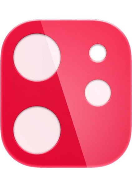 Apple iPhone 11 Kamera Lens Camı Koruyucu Full Cover Red / Kırmızı (2 Adet) - AGL00511 indirimleri