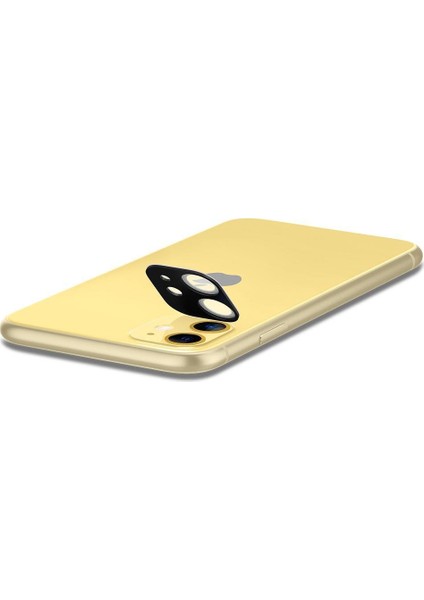 Apple iPhone 11 Kamera Lens Camı Koruyucu Full Cover Yellow / Sarı (2 Adet) - AGL00509 fiyatları