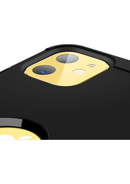 Apple iPhone 11 Kamera Lens Camı Koruyucu Full Cover Yellow / Sarı (2 Adet) - AGL00509 modelleri