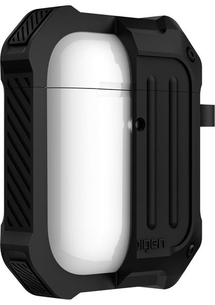 AirPods (2.nesil) / (1.nesil) ile Uyumlu Kılıf Tough Armor Black - 074CS26497 modelleri
