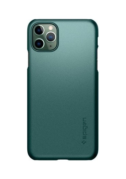 Apple iPhone 11 Pro Kılıf Thin Fit Midnight Green - ACS00416
