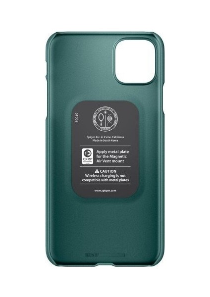 Apple iPhone 11 Pro Kılıf Thin Fit Midnight Green - ACS00416