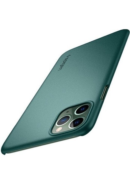 Apple iPhone 11 Pro Kılıf Thin Fit Midnight Green - ACS00416