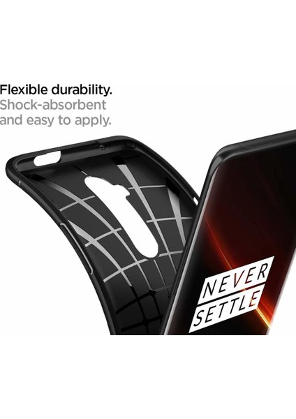 OnePlus 7T Pro Kılıf Rugged Armor Matte Black - ACS00312