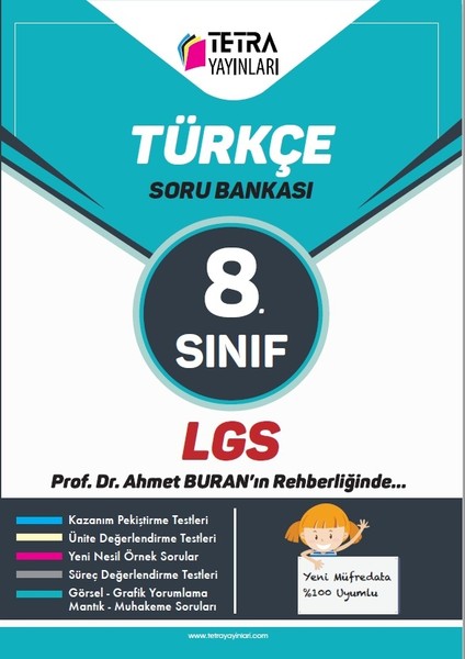 Türkçe 8. Sınıf LGS Soru Bankası