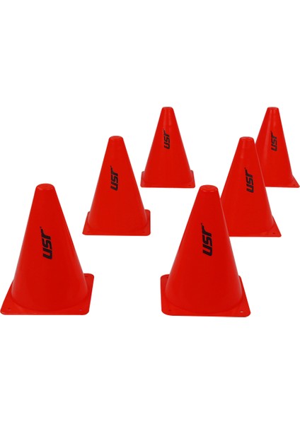 AH18K 6 lı 18 Cm Antrenman Huni Seti Kırmızı