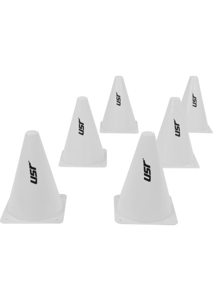 AH18B 6 lı 18 Cm Antrenman Huni Seti Beyaz