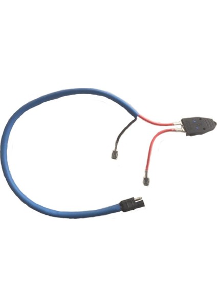 12V - 6V Akü Üst Kablo - Termik Sigortalı