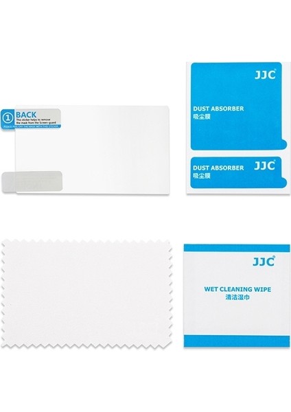 LCP-G7X LCD Ekran Koruyucu Film 2'li Paket Canon G9X II G7X II Eos M6 G5X G9X G7X M100 G1X III