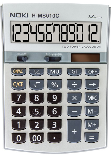 Hesap Makinesi Gri H-MS010