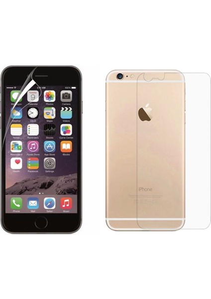 Apple iPhone 6 Plus Full Ön Arka Kaplama TPU Soft Filmi