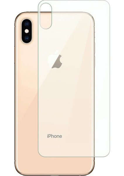 Apple iPhone XS MAX Full Arka Kaplama TPU Soft Filmi