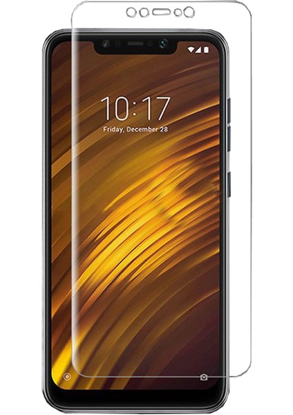 Xiaomi Pocophone F1 Full Ön Kaplama TPU Soft Filmi