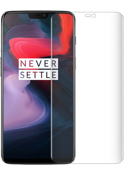 OnePlus 6 Full Ön Kaplama TPU Soft Filmi