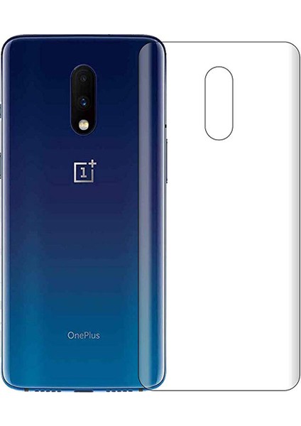 OnePlus 7 Full Arka Kaplama TPU Soft Filmi