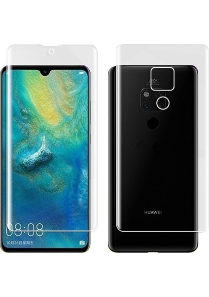 Huawei Mate 20 X Full Ön Arka Kaplama TPU Soft Filmi