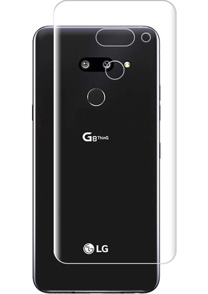 LG G8 ThinQ Full Arka Kaplama TPU Soft Filmi