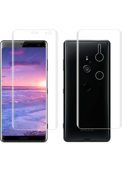 Sony Xperia XZ2 Full Ön Arka Kaplama TPU Soft Filmi