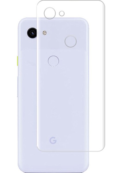 Google Pixel 3A XL Full Arka Kaplama TPU Soft Filmi