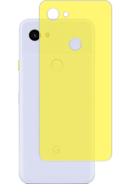 Google Pixel 3A XL Full Arka Kaplama TPU Soft Filmi