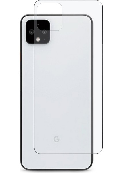 Google Pixel 4 XL Full Arka Kaplama TPU Soft Filmi