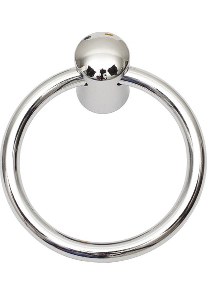 Çekmece Kapak Kulpu Halka 60 mm Krom 2'li