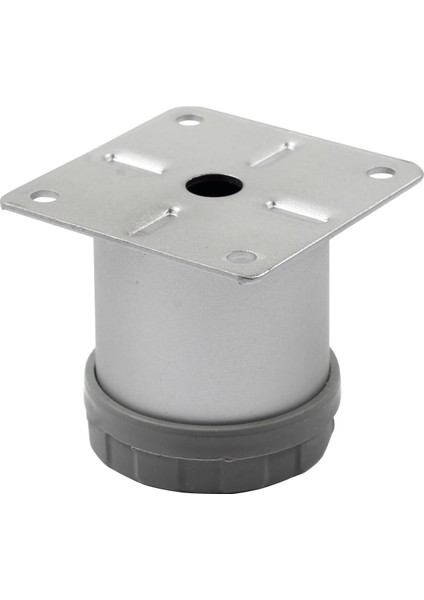 Metal Mobilya Ayağı Mat Krom Çap 42 mm - 5 cm 4'lü