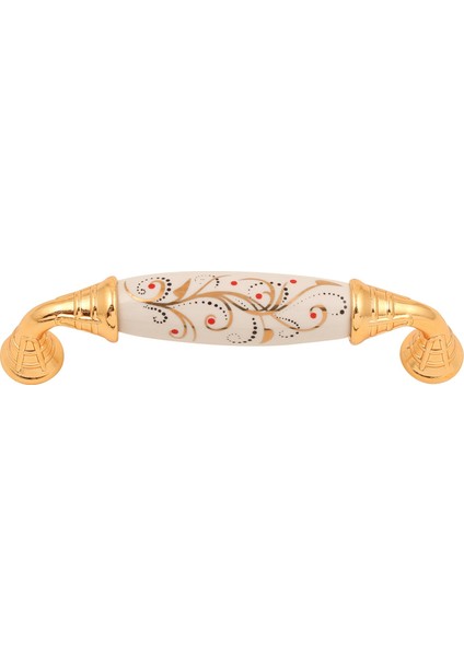 Sude Porselen Kulp Altın Altın Desen 16 96 mm