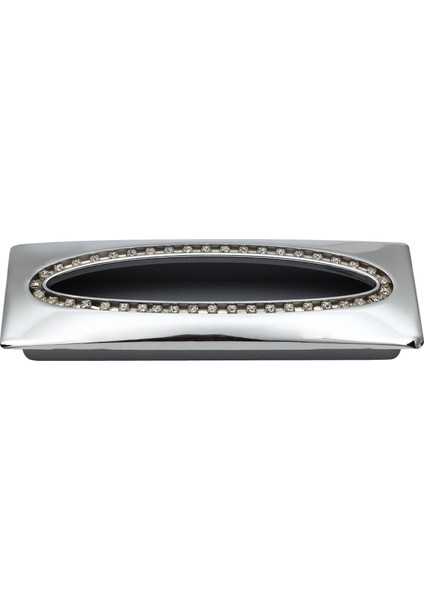 Taşlı Gömme Kulp 96 mm Krom 2'li