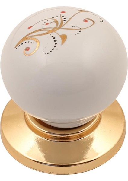 Sude Porselen Kulp Altın Altın Desen 16 Düğme 2'li