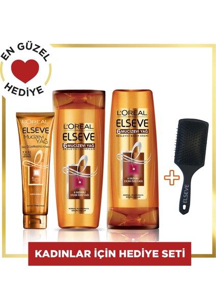 Saç Bakım Seti + Saç Tarağı Hediye fiyatları