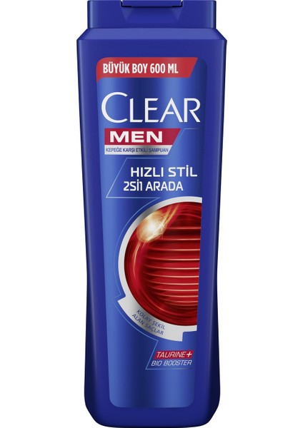 Kepeğe Karşı Etkili Şampuan Hızlı Stil 2'si 1 Arada 600 ML 1 Adet