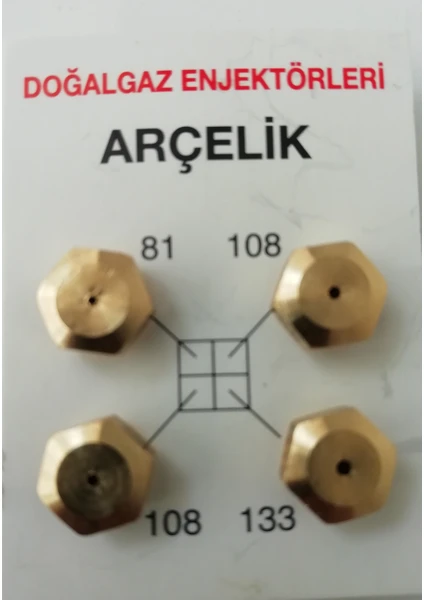 Arçelik Doğalgaz Ocak Enjektörü