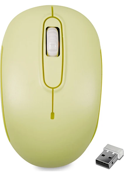 SMW-666 USB Sarı Optik Mouse