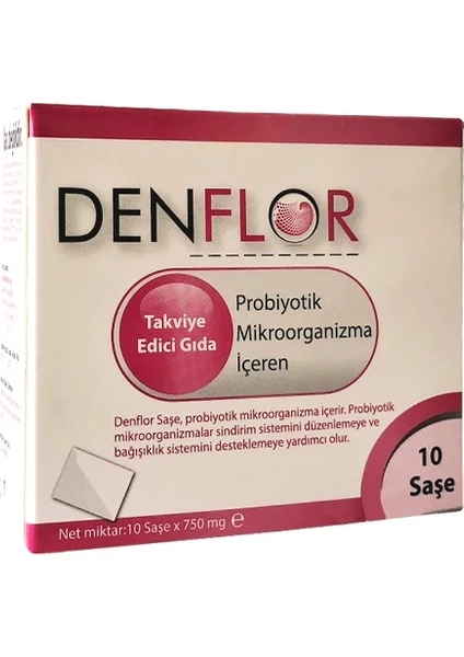 DENFLOR (PROBİYOTİK) 10 SAŞE