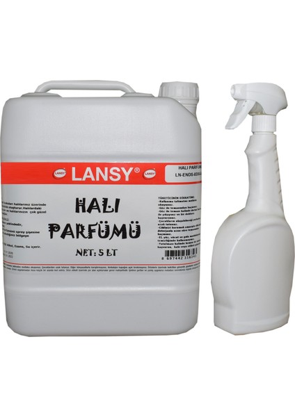Halı Parfümü 5 Litre + Uygulama Spreyi