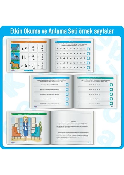 Etkin Okuma ve Anlama, Sözel Okumayı Güçlendirme Seti 8+ Yaş (2.Kademe)