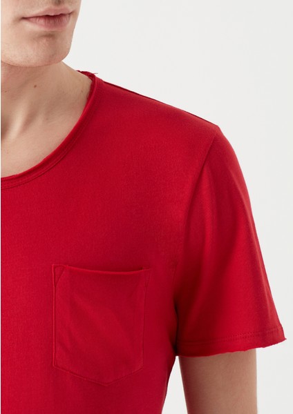 Erkek Kırmızı Basic Tişört 062772-30648 indirimleri