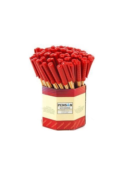 TÜKENMEZ OFİSPEN 1010 KIRMIZI60LI