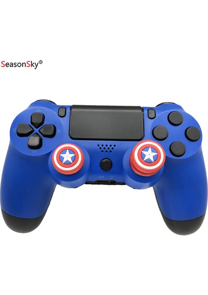 PS4 Analog Koruyucu Silikon Captain America