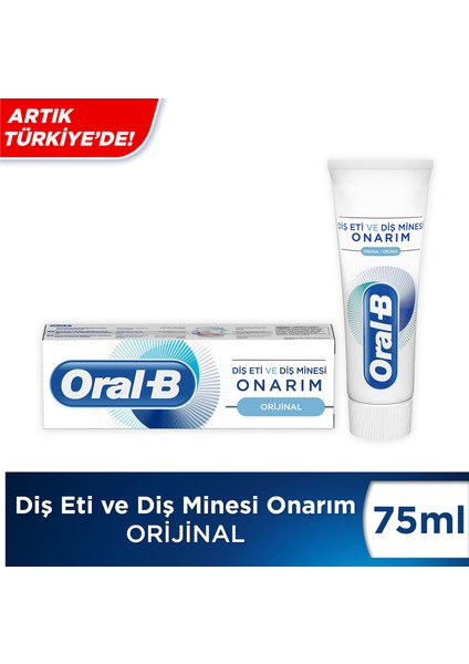 75 ml Diş Eti ve Diş Minesi Onarım Original Diş Macunu