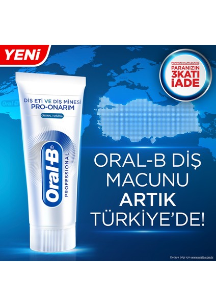 75 ml Diş Eti ve Diş Minesi Onarım Original Diş Macunu