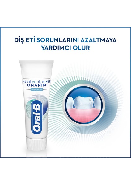 75 ml Diş Eti ve Diş Minesi Onarım Hassas Beyazlık Diş Macunu